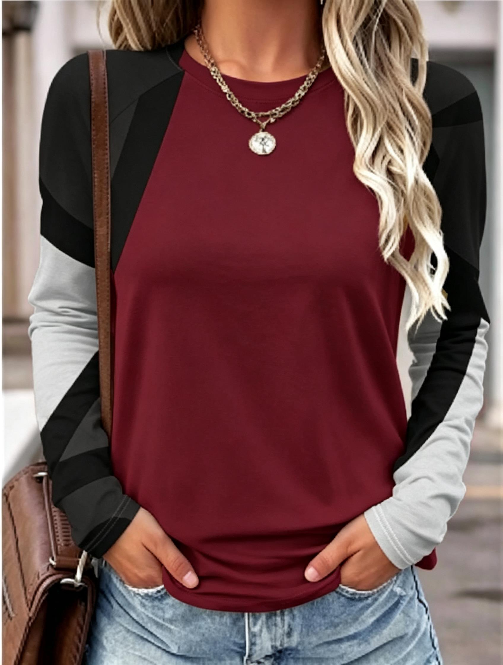2026 Women Long Sleeve T Shirt - T-Shirts recension och pris