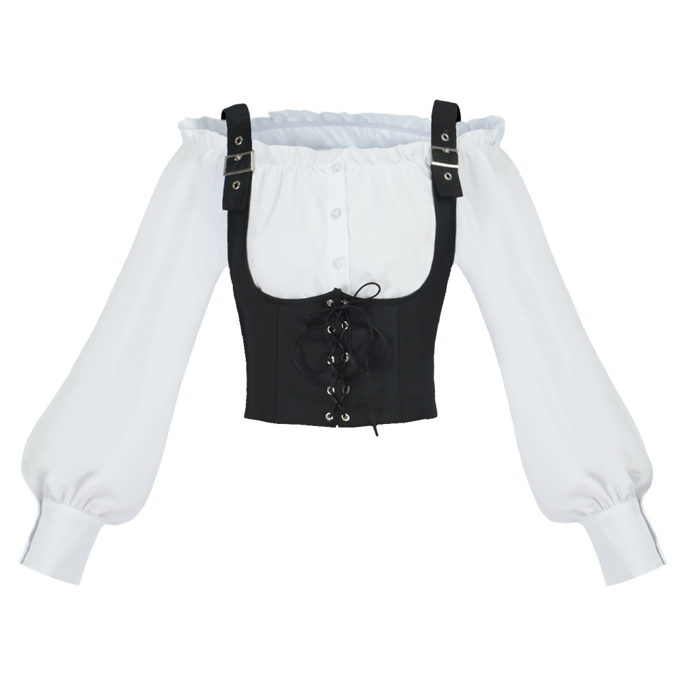 Retro Western Style Women Blou - Shirts recension och pris
